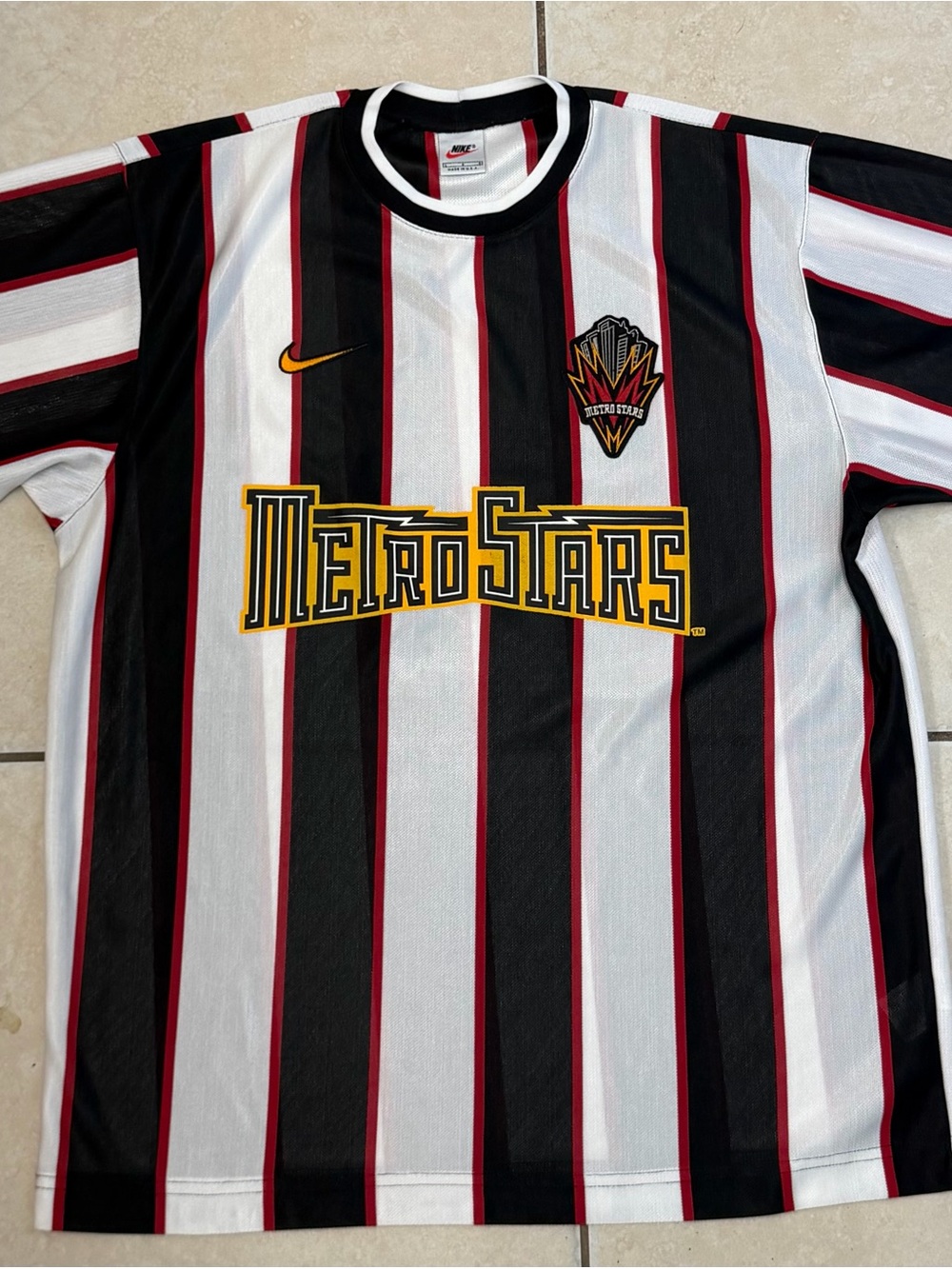 Vintage 1997 New York MetroStars Nike Away Jersey